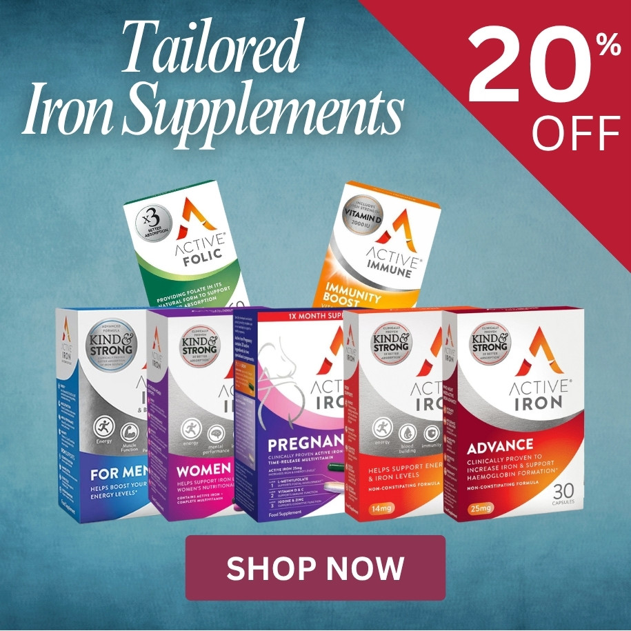Targeted Iron Supplements 20% off